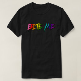 Regenbogen-Stolz Beiß mich T-Shirt