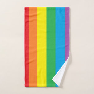 "Regenbogen-Stolz-" Handtuch