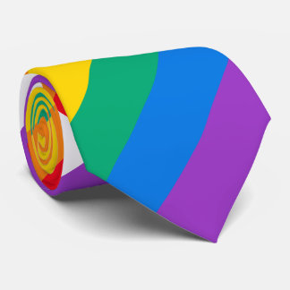 Regenbogen-Stolz-Krawatte Krawatte