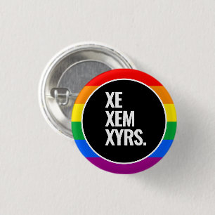Regenbogen-Stolzflagge Button