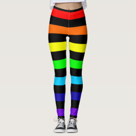 Regenbogen Stripes Leggings