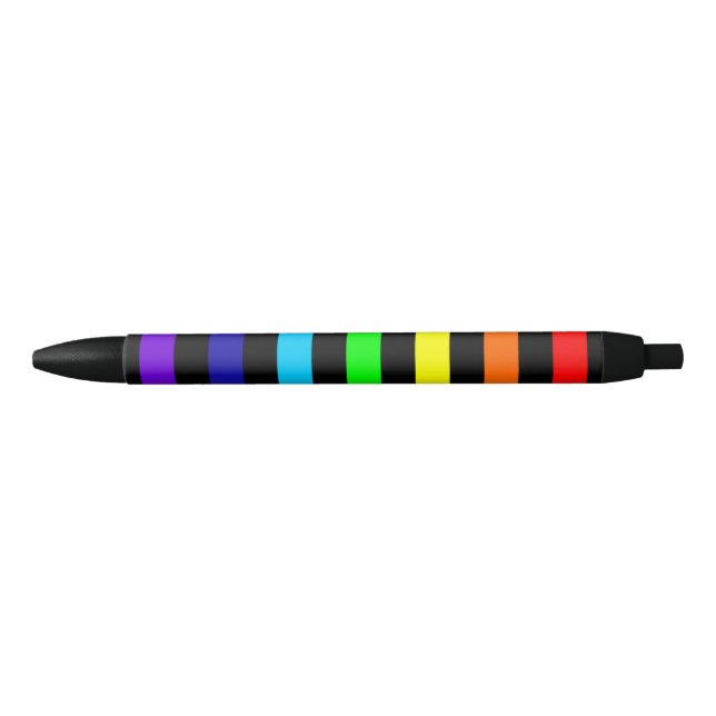 Regenbogen Stripes Stift (Vorderseite)