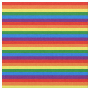 Regenbogen Stripes Unterstützung des Gay Stoff