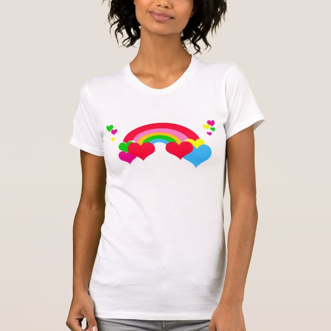 Regenbogen T-Shirt (Vorderseite)