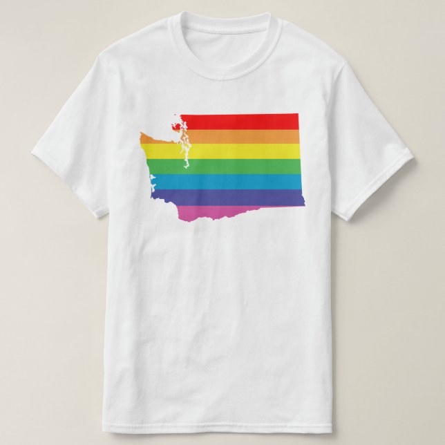 Regenbogen T-Shirt (Design vorne)