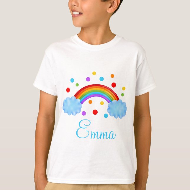 Regenbogen T-Shirt (Vorderseite)