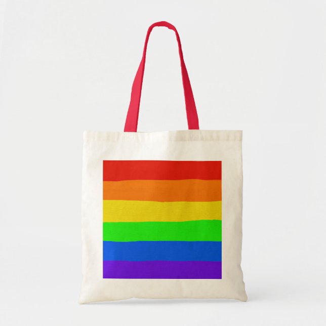 Regenbogen-Taschen-Tasche Tragetasche (Vorne)