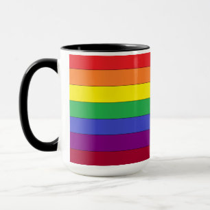 Regenbogen-Tassen-Kaffeetasse Tasse