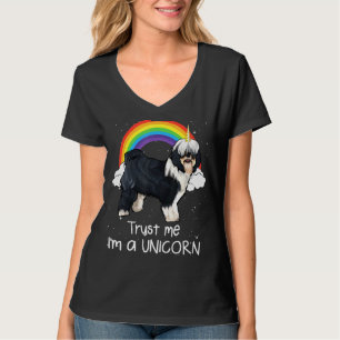 Regenbogen Tibet-Terrier Trau Mir Ich Bin Ein Einh T-Shirt