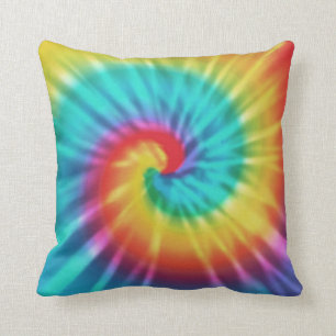 Regenbogen-Tie-Dye-Kissen Kissen