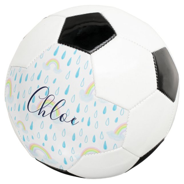 Regenbogen-Träume Fußball (Dreiviertel)
