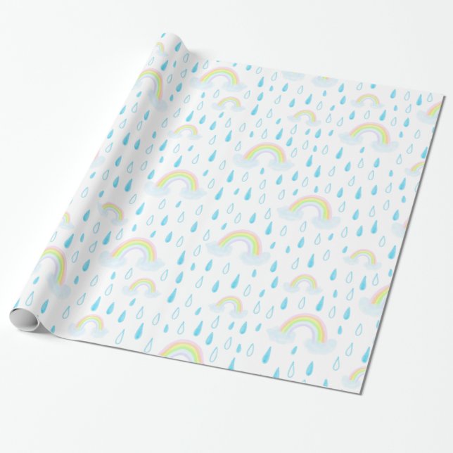 Regenbogen-Träume Geschenkpapier (Ungerollt)