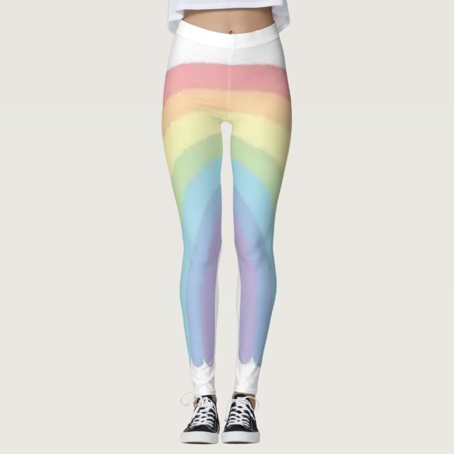 Regenbogen-Träume-Leggings Leggings (Vorderseite)