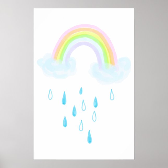 Regenbogen-Träume Poster (Vorne)