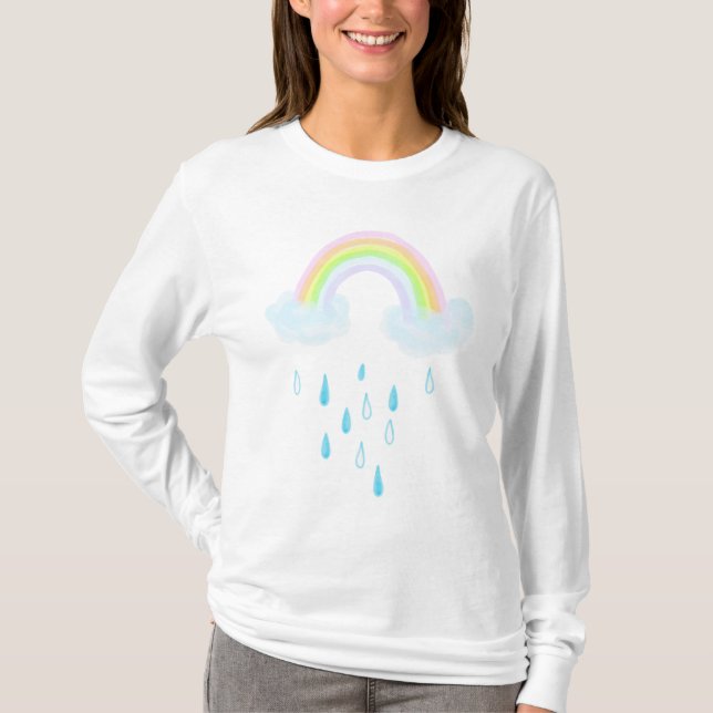 Regenbogen-Träume T-Shirt (Vorderseite)