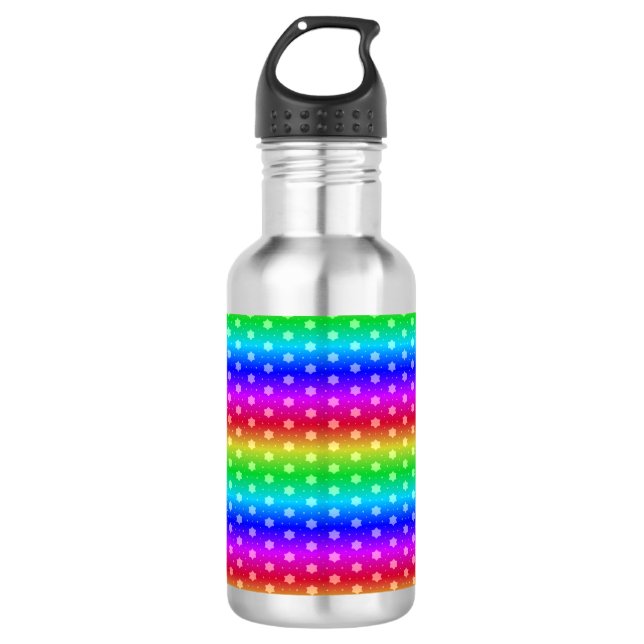 Regenbogen! Trinkflasche (Vorderseite)