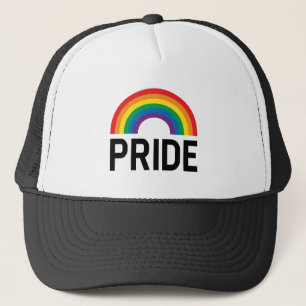 Regenbogen Truckerkappe