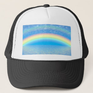 Regenbogen Truckerkappe