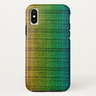 Regenbogen-Tweed-Gewebe-Blick gemustert Case-Mate iPhone Hülle