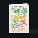 Regenbogen u. Sonnenschein-Karte Karte<br><div class="desc">Regenbogen u. Sonnenschein-Karte</div>