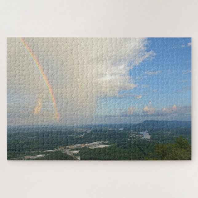 Regenbogen über Chattanooga, Tennessee - 20 x 30 Z (Horizontal)