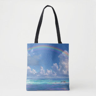 Regenbogen über dem Ozean Tasche