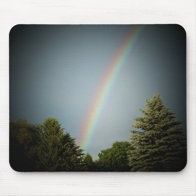 Regenbogen über Evergeen Mousepad (Vorne)