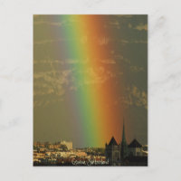 Regenbogen über Genf