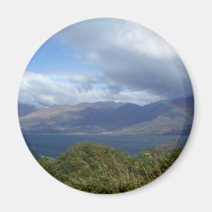 Regenbogen über See Wanaka, Neuseeland Magnet