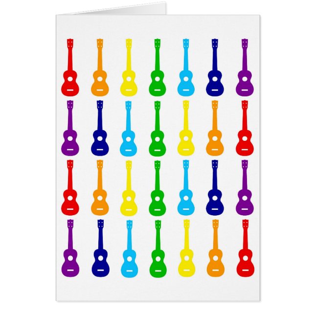 Regenbogen Ukes (Vorne)