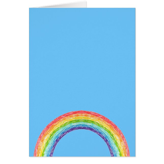 Regenbogen und blauer Himmel (Vorne)