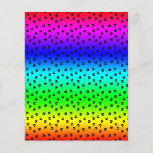 Regenbogen und Pfosten