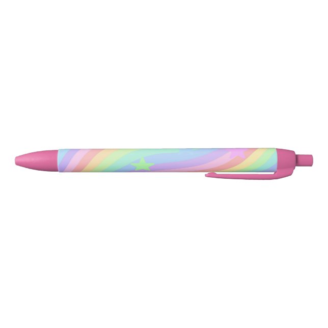 Regenbogen und Sterne Kugelschreiber (Unterseite)