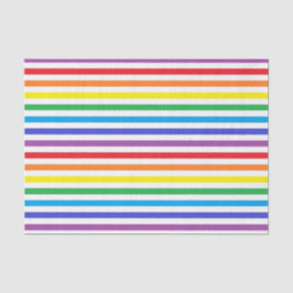 Regenbogen und Weiß-Streifen-Seidenpapier Seidenpapier