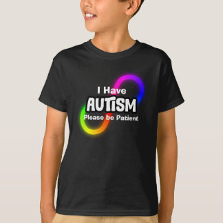 Regenbogen-Unendlichkeit-Knoten Autismus-Bewusstse T-Shirt