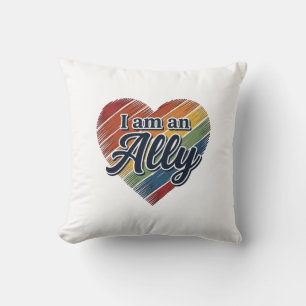 Regenbogen-Verbündeter-Herz-Vektor-Shirt-Design_1 Kissen