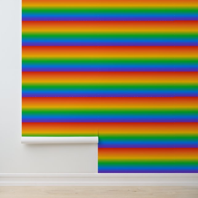 Regenbogen-Verlaufsfarben Tapete (Anwendung)