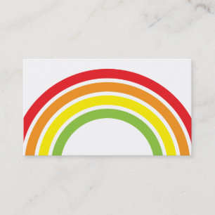 Regenbogen Visitenkarte