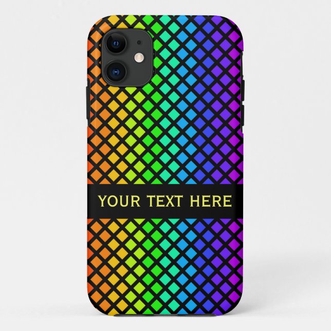Regenbogen von Diamonds custom iPhone 5 Case-Mate Hülle (Rückseite)