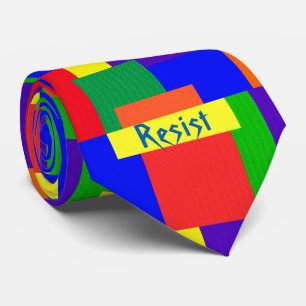 Regenbogen widerstehen krawatte