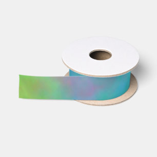 Regenbogen Wolken Bath Satinband