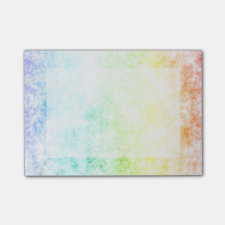 Regenbogen-Wolken-Hintergrund fertigen besonders Post-it Klebezettel