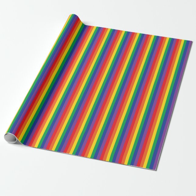 Regenbogen & Wolken Niedlich 1. Geburtstag Party Geschenkpapier (Ungerollt)