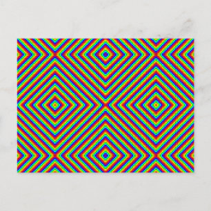 Regenbogen X - Postkarte