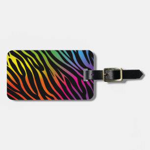 Regenbogen Zebra-Gepäckanhänger Gepäckanhänger