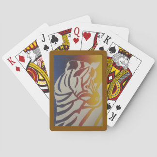 Regenbogen-Zebra-Klassiker-Spielkarten Spielkarten