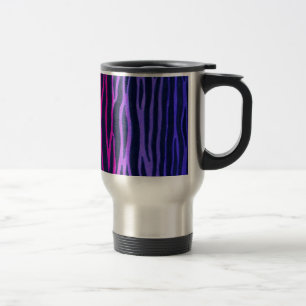 Regenbogen Zebrastreifen-Kaffee-Tasse Reisebecher