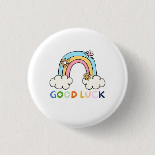 Regenbogen Zurück zu Schulgeschenk Geschenk Lehrer Button
