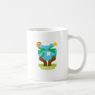 Regenbogenafrikanischer Erdtag Kaffeetasse