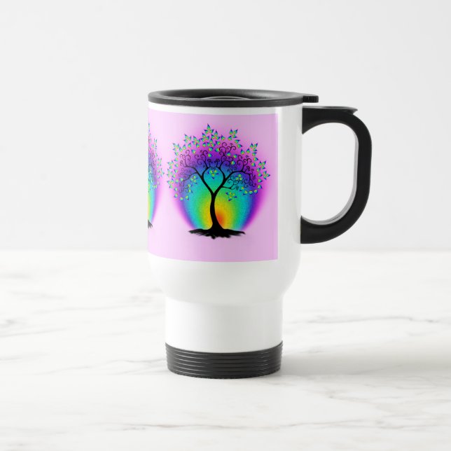 Regenbogenbaum der Tasse des Lebens (Rechts)